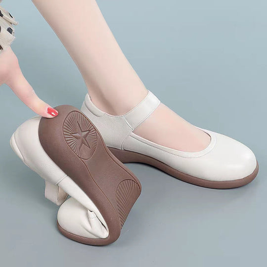 Damen Mary Jane Schuhe mit rutschfester Sohle und elegantem Riemen