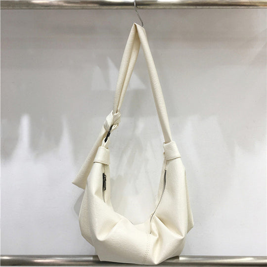 Damen trendige Umhängetasche mit weich gefaltetem Design und verstellbarem Schulterriemen Nord Taschen