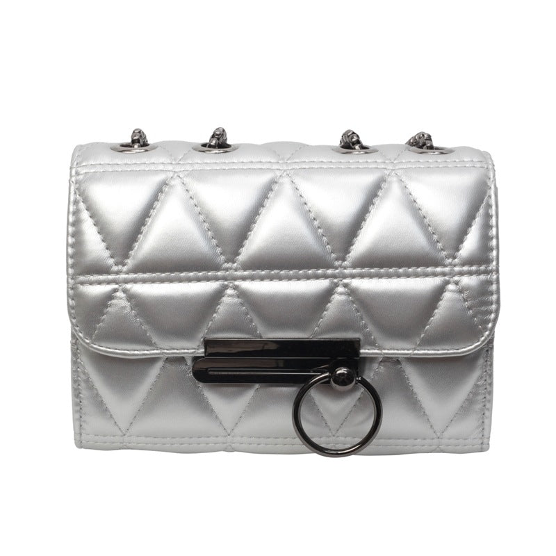 Damen schicke Handtasche mit gestepptem Design Nord Taschen