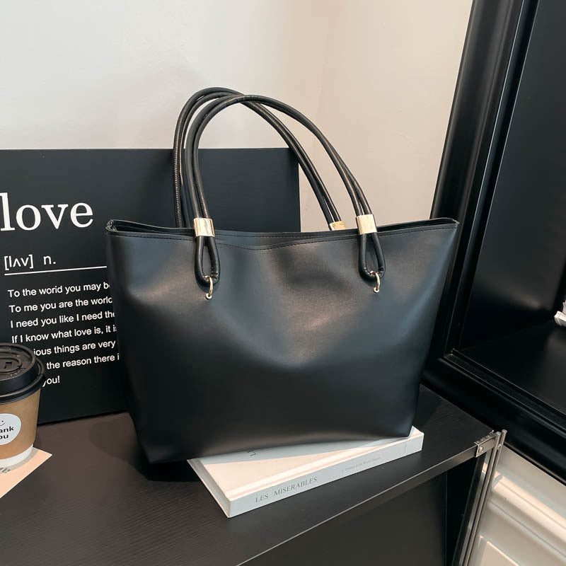 Damen elegante Tote-Bag mit hochwertigen Tragegriffen und praktischen Fächern Nord Taschen