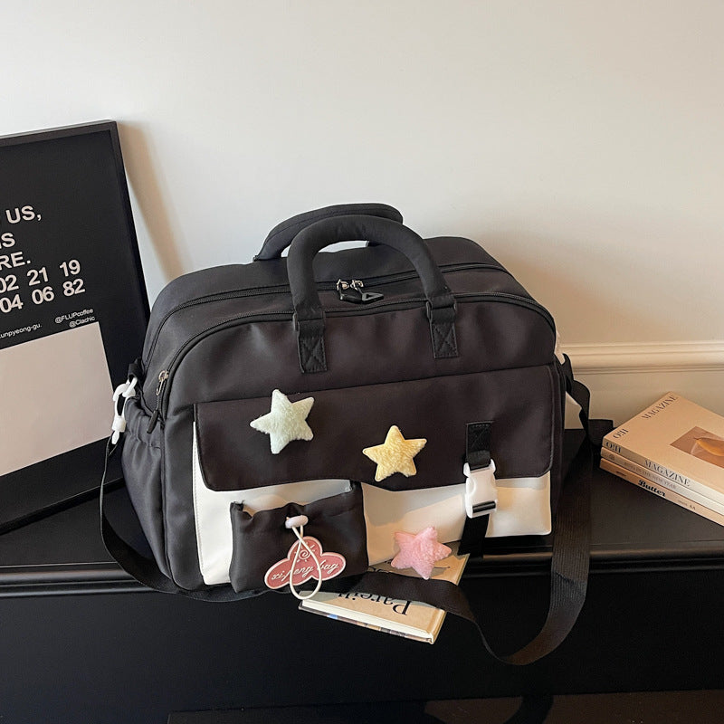 Damen multifunktionale Tragetasche mit kreativen Applikationen Nord Taschen