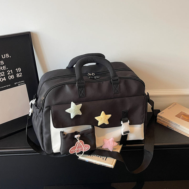 Damen multifunktionale Tragetasche mit kreativen Applikationen Nord Taschen