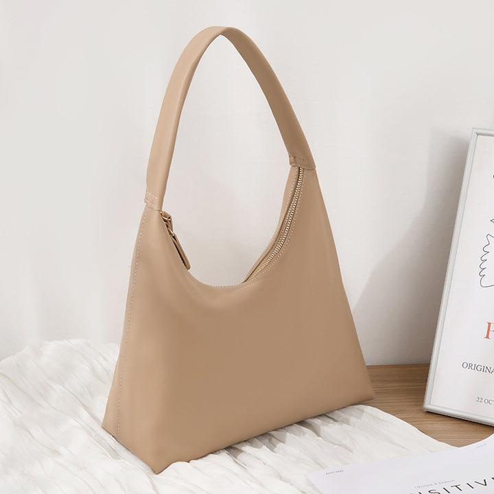 Damen Hobo-Tasche mit weichem, strukturiertem Kunstleder und praktischem Reißverschluss Nord Taschen