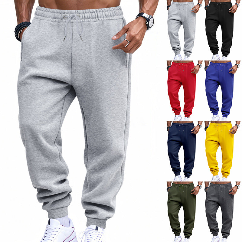 Herren bequeme Jogginghose mit elastischem Bund und praktischen Seitentaschen