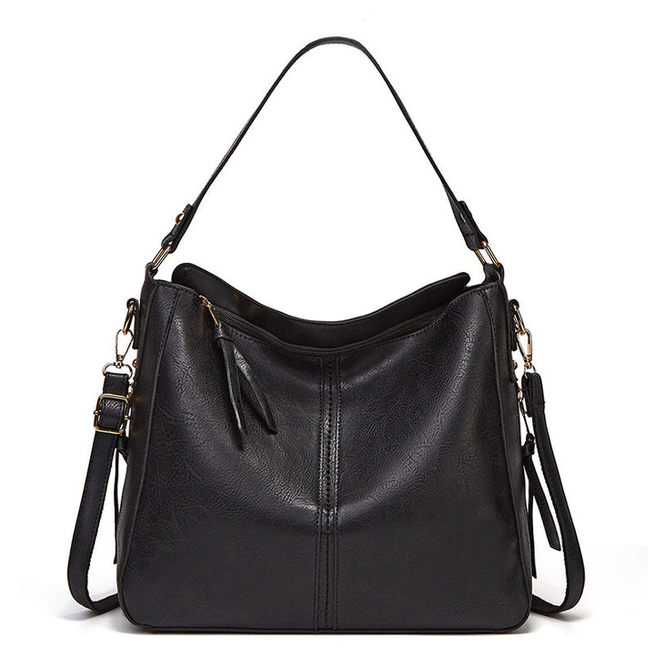 Damen Hobo-Tasche mit elegantem Faltendesign und verstellbarem Schulterriemen Nord Taschen