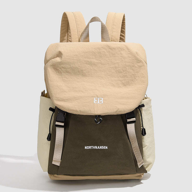 Damen Urbaner Rucksack mit praktischen Seitentaschen und verstellbarem Kordelzug Nord Taschen