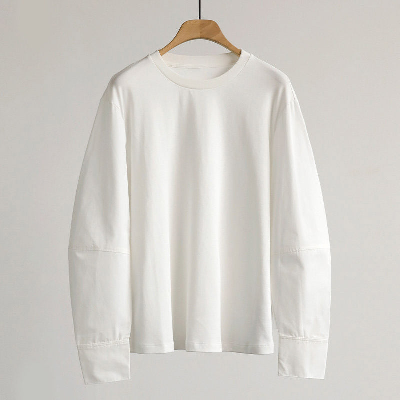 Damen Langarmshirt Nord Taschen