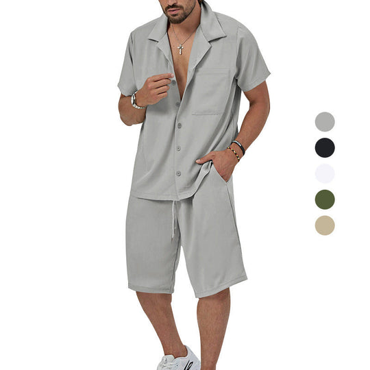 Herren luftiges Sommeranzug Nord Taschen