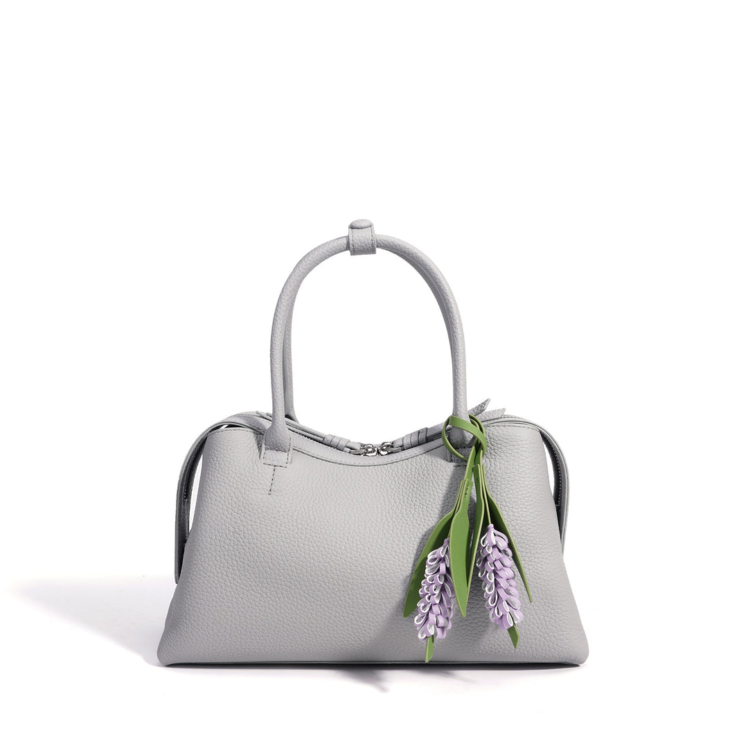 Damen moderne Handtasche mit einzigartigem Blumenanhänger Nord Taschen