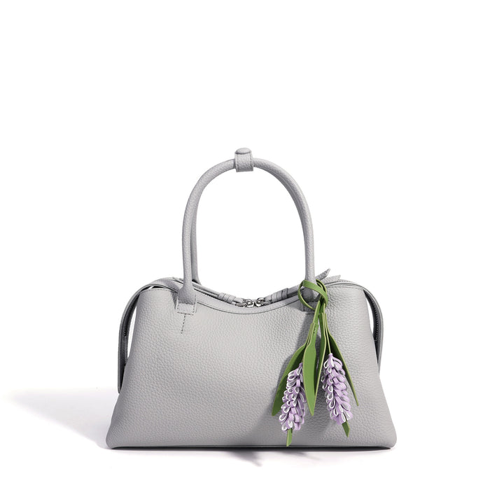 Damen moderne Handtasche mit einzigartigem Blumenanhänger Nord Taschen