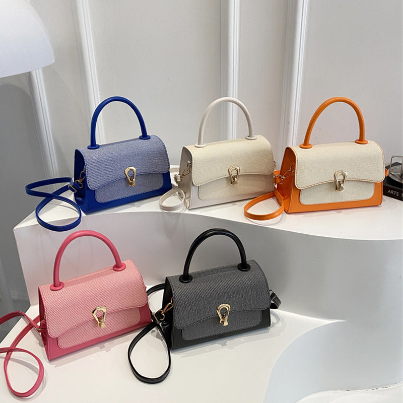 Damen Handtasche mit strukturiertem Design und elegantem Klappenverschluss Nord Taschen