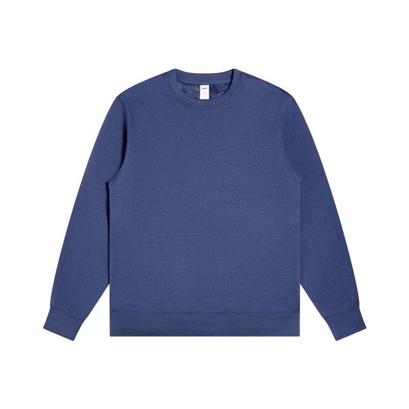 Unisex Minimalistisches Baumwoll-Sweatshirt mit Rundhals, Rippbündchen & Relaxed Fit Nord Taschen