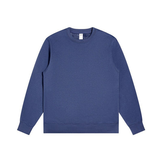 Unisex Minimalistisches Baumwoll-Sweatshirt mit Rundhals, Rippbündchen & Relaxed Fit Nord Taschen
