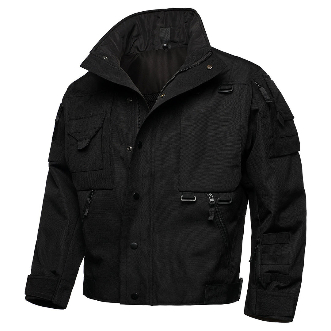 Herren Tactical Field Jacke mit Multi‑Taschen, verstellbaren Bündchen und wasserabweisender Ripstop‑Qualität Nord Taschen