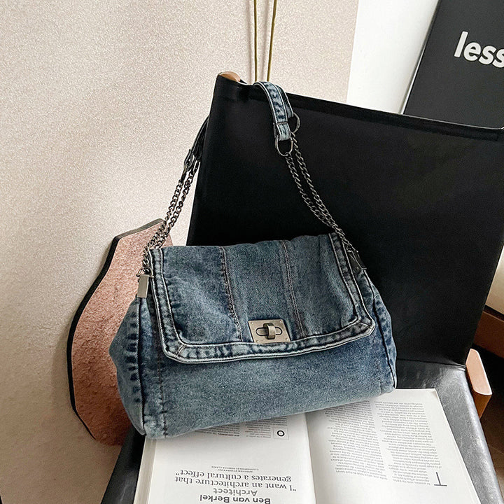 Damen modische Handtasche im Jeans-Look Nord Taschen