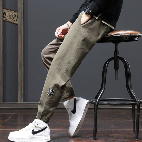 Herren Relaxed-Fit Joggerhose mit elastischem Bund, Kordelzug und Bündchen Nord Taschen