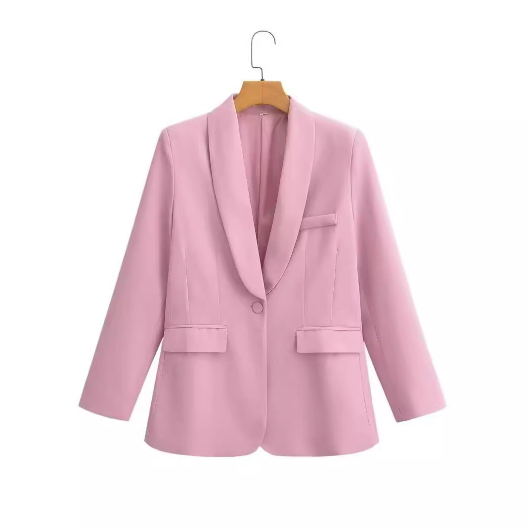 Damen Tailored Hosenanzug mit Oversized-Blazer und taillierter Weste Nord Taschen