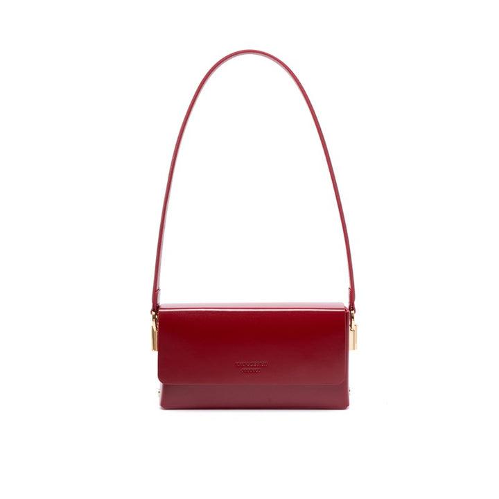 Damen elegante Lederumhängetasche mit minimalistischer Form Nord Taschen