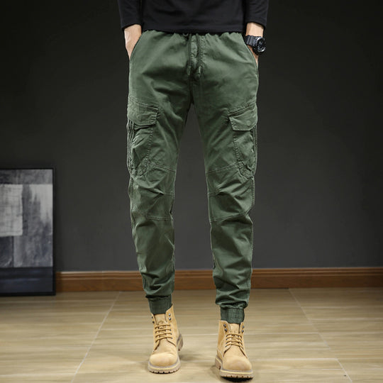 Herren Tapered-Cargo‑Jogger mit geripptem Knöchelabschluss und verstärkten Kniepaneelen Nord Taschen