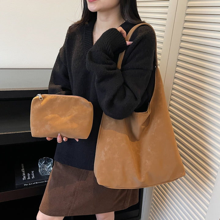 Damen lässige Hobo-Tasche mit weicher Struktur Nord Taschen