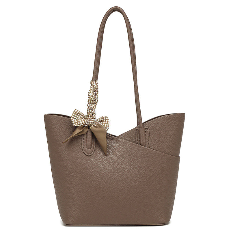 Damen Shopper-Tasche mit verspieltem Schleifenakzent und elegantem Design Nord Taschen