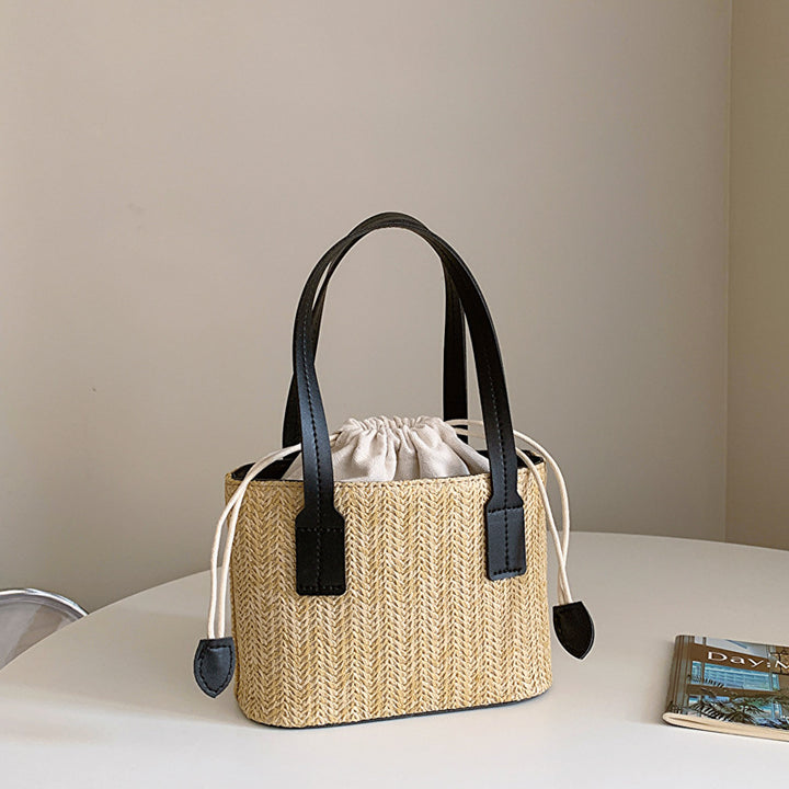 Damen Strandtasche mit verstellbarem Kordelzug und eleganten Tragriemen Nord Taschen