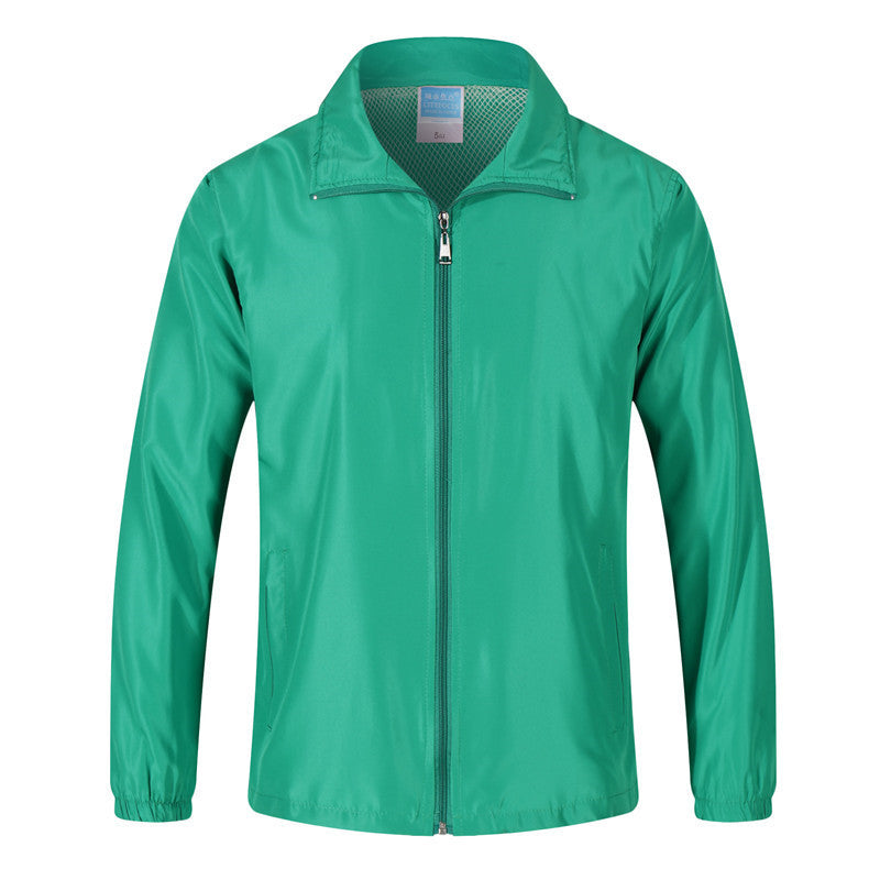 Herren Leichte Windjacke mit Mesh-Innenfutter, Stehkragen & elastischem Saum Nord Taschen