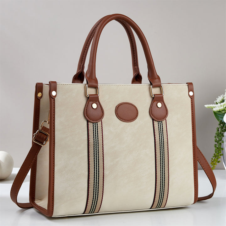 Damen elegante Handtasche im modernen Design mit praktischem Tragegurt Nord Taschen