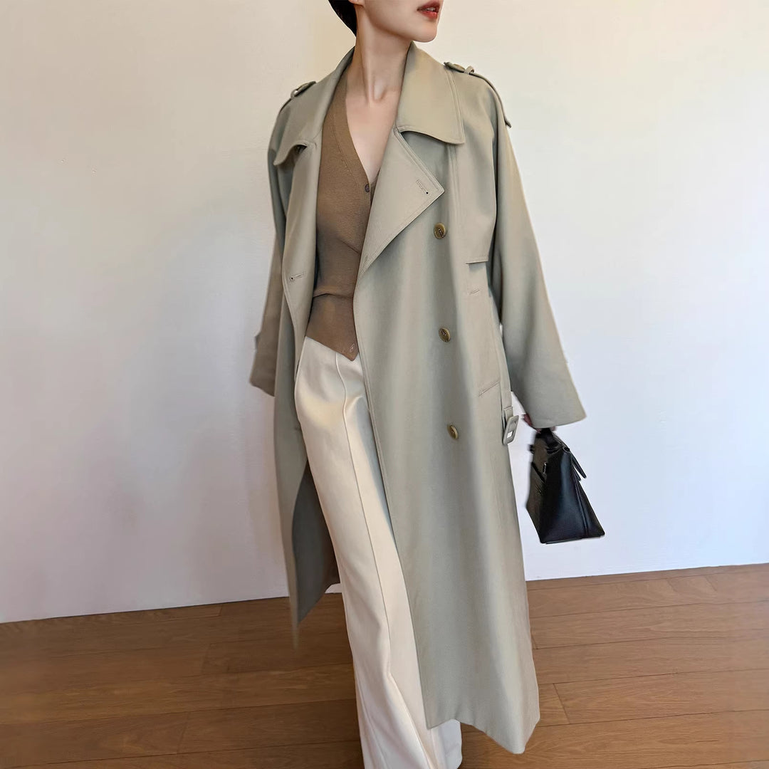Damen Modischer Trenchcoat Nord Taschen