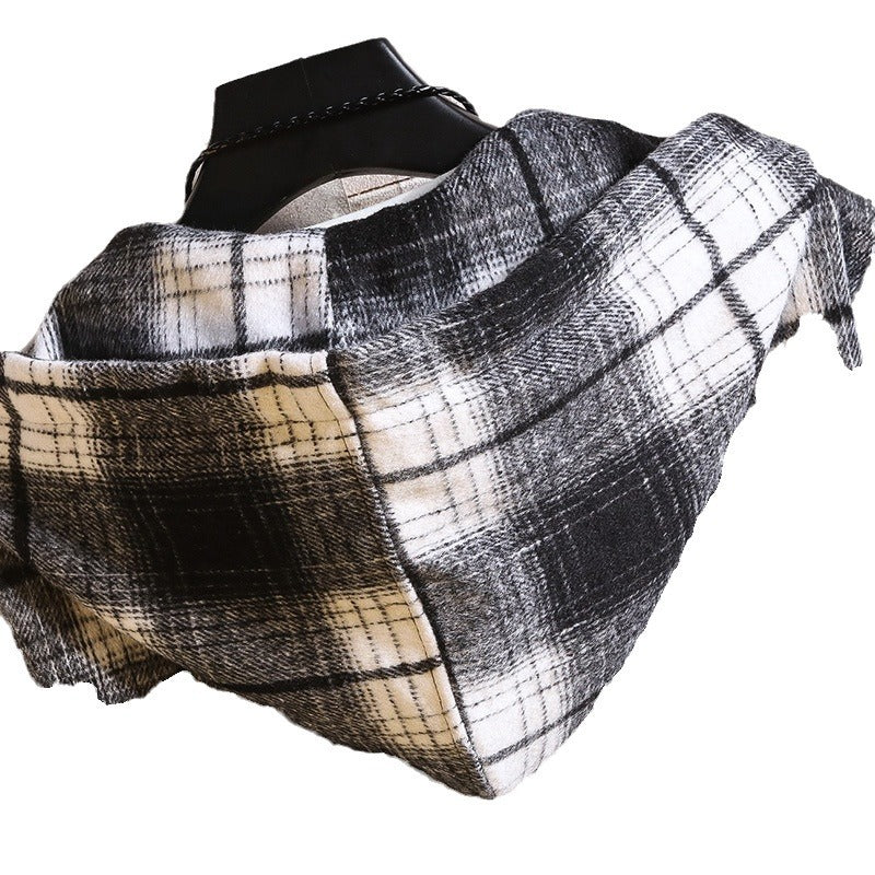 Herren Karo‑Flanell‑Hoodie‑Overshirt mit Kapuze, Brusttasche und Knopfleiste Nord Taschen
