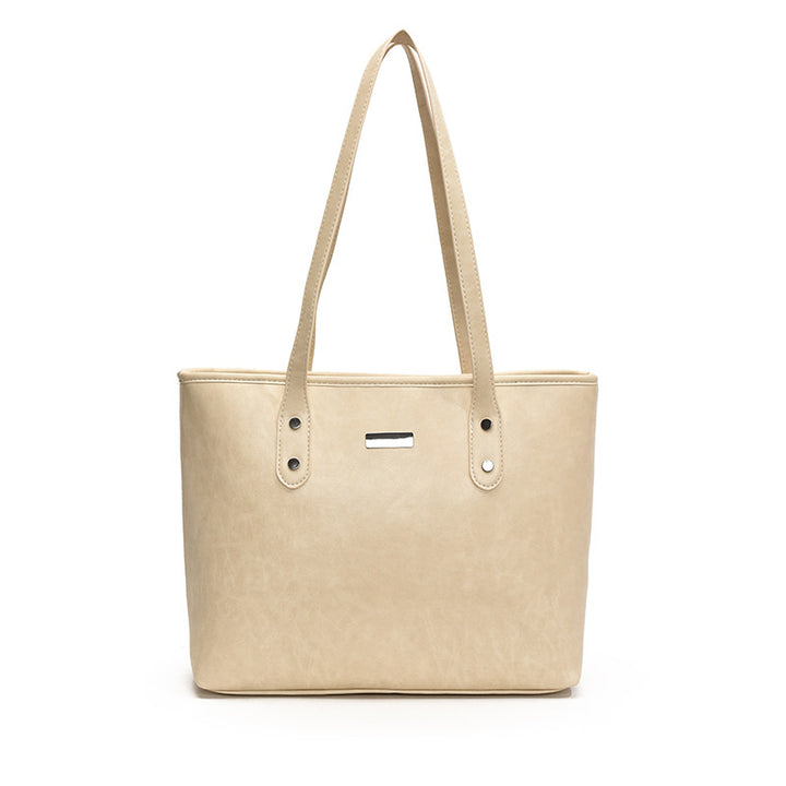 Damen elegante Tragetasche mit hochwertigen Kunstlederdetails Nord Taschen