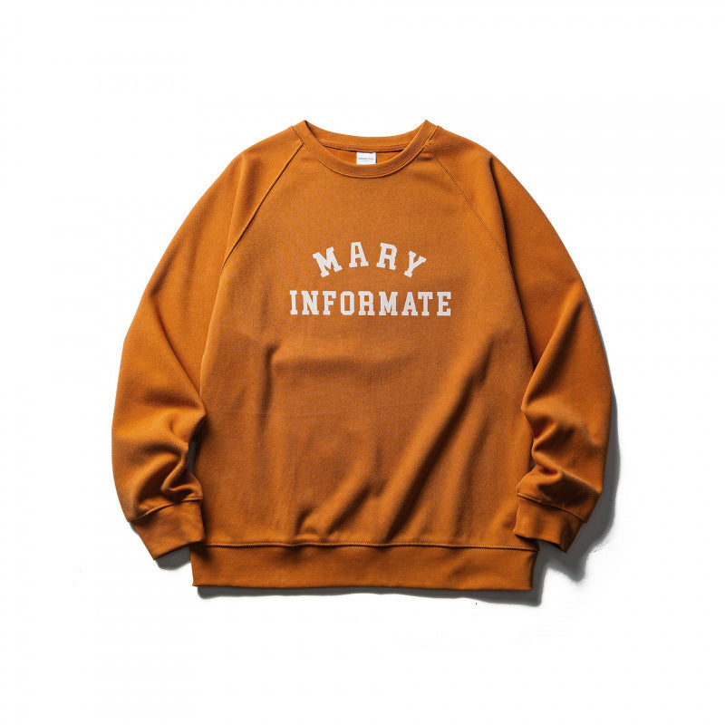 Unisex Oversize-Sweatshirt im Collegiate-Look mit Rundhals und Raglanärmeln Nord Taschen