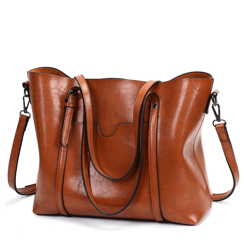 Damen Tote-Handtasche mit elegantem Faltendesign und vielseitigen Trageoptionen Nord Taschen