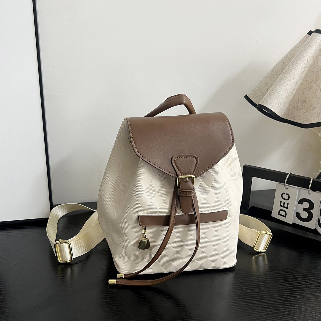 Damen stilvoller Rucksack mit geflochtenem Design Nord Taschen