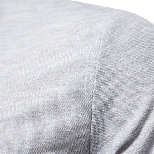 Herren Langarm Poloshirt mit modernem Kragen und atmungsaktiver Baumwollqualität Nord Taschen