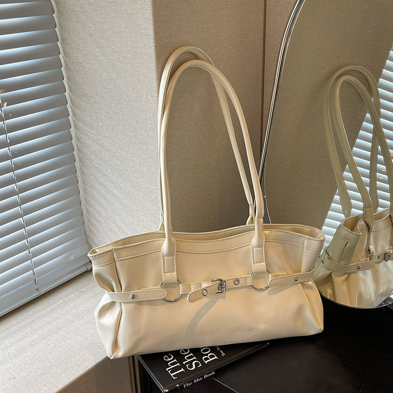 Damen elegante Handtasche mit praktischem Reißverschluss Nord Taschen