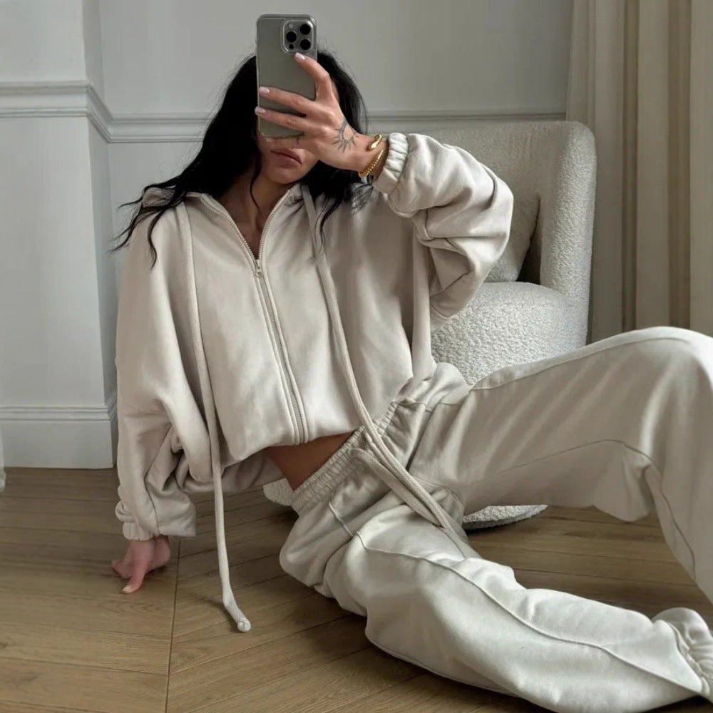 Damen Sweatanzug mit Jogginghose Set Arvani