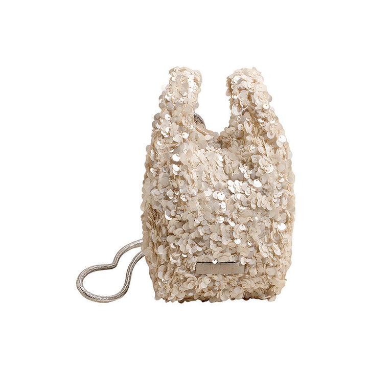 Damen Glitzertasche mit funkelnden Pailletten Nord Taschen
