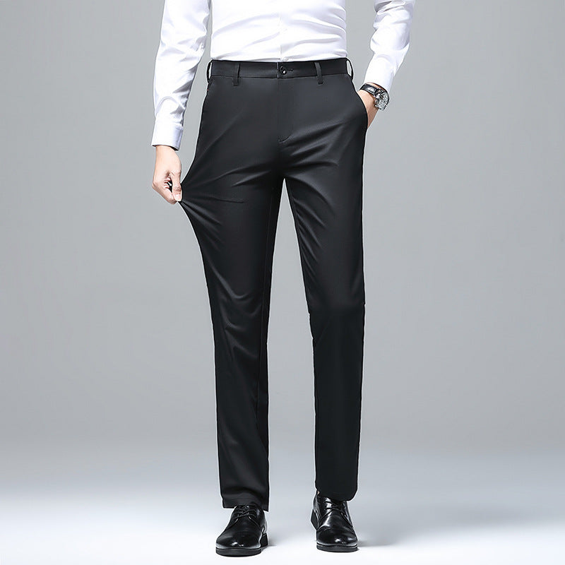 Herren Elegante Slim‑Fit Chino‑Hose mit Bügelfalte und Stretchkomfort Nord Taschen
