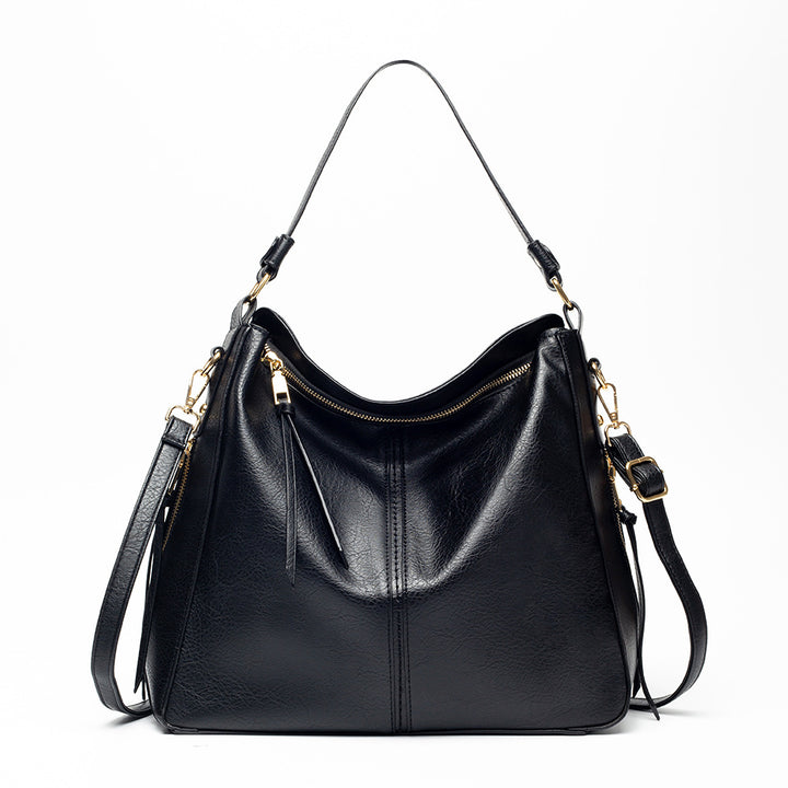 Damen Hobo-Tasche mit elegantem Faltendesign und verstellbarem Schulterriemen Nord Taschen