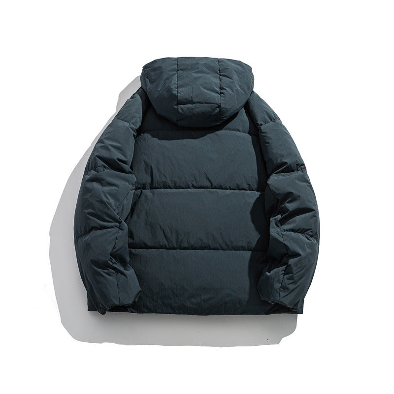 Herren Leicht wattierte Kapuzenjacke mit winddichter Microfaserhülle und verstellbarem Kordelzug Nord Taschen