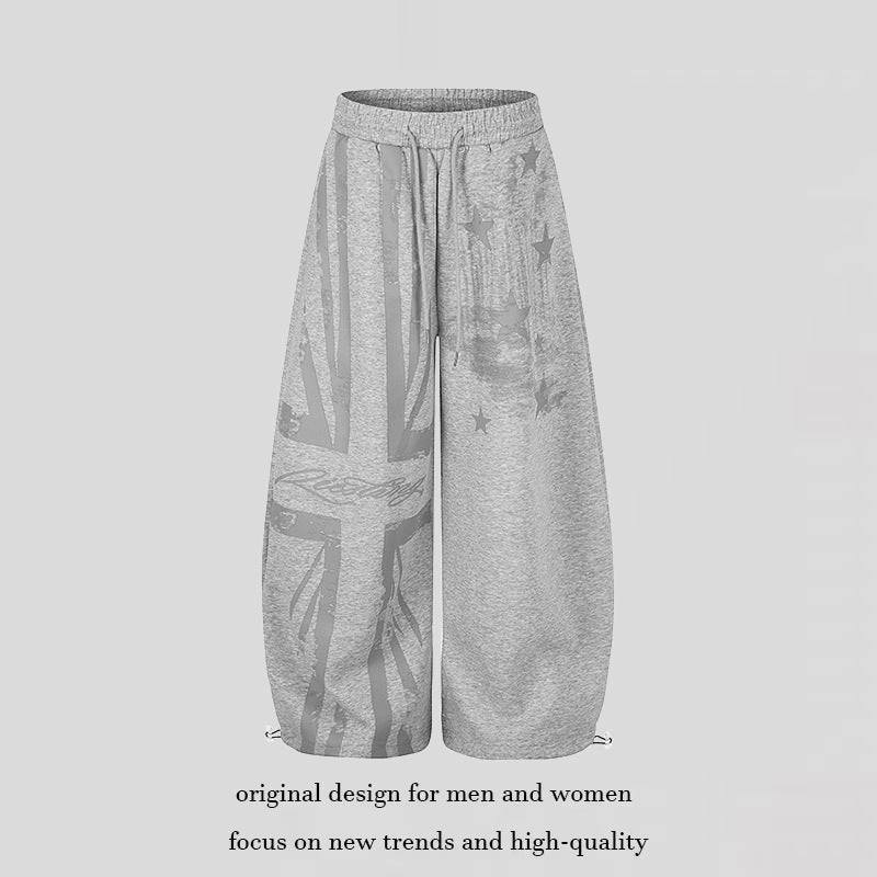 Damen Extraweite Culotte-Sweatpants mit hohem Komfortbund, Kordelzug und verstellbaren Saumabschlüssen Nord Taschen