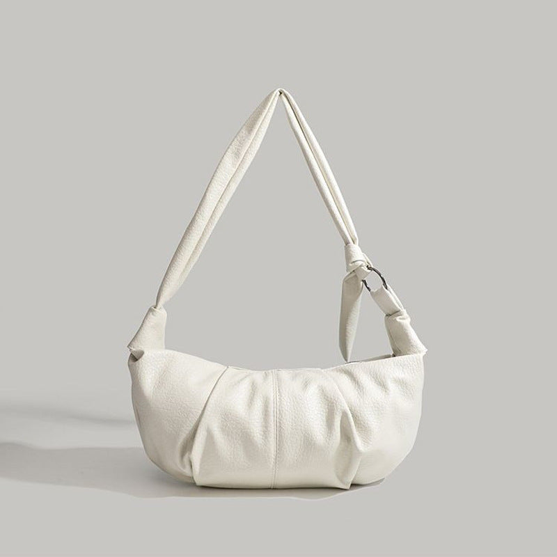 Damen Schultertasche mit gefaltetem Design und elegantem Tragegriff Nord Taschen