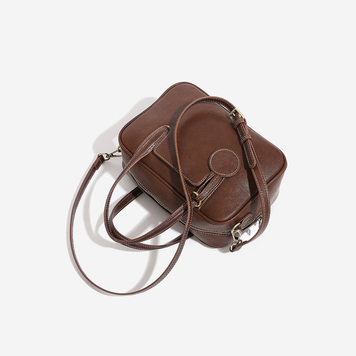 Damen Handtasche mit strukturiertem Kunstleder und elegante Details Nord Taschen