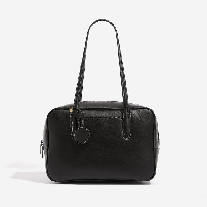Damen Handtasche mit strukturiertem Kunstleder und elegante Details Nord Taschen