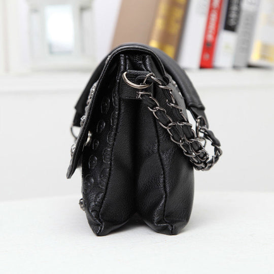 Damen Clutch-Tasche mit edlem Muster und abnehmbarem Schulterriemen Nord Taschen