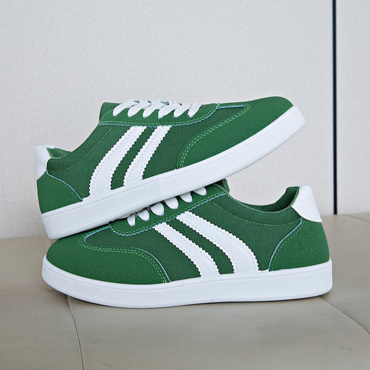 Damen Sneakers im sportlichen Design mit atmungsaktiver Oberflächenstruktur
