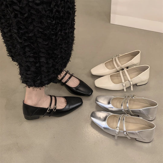 Damen stilvolle Pumps mit verstellbaren Riemen