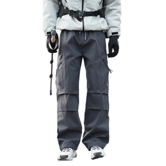 Herren Robuste wasserabweisende Trekkinghose mit Cargo-Taschen Nord Taschen