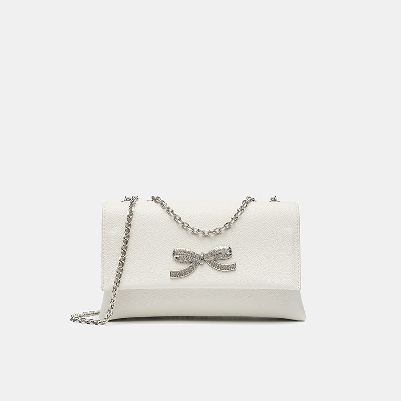 Damen Clutch-Tasche mit funkelndem Kristallverzierung Nord Taschen